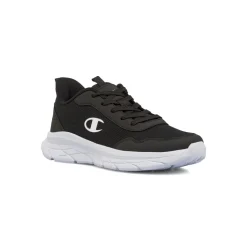 Scarpe da ginnastica da Uomo nere in tessuto mesh con logo Champion