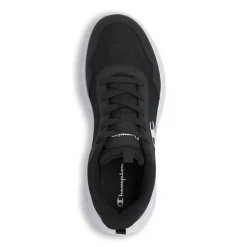 Scarpe da ginnastica da Uomo nere in tessuto mesh con logo Champion