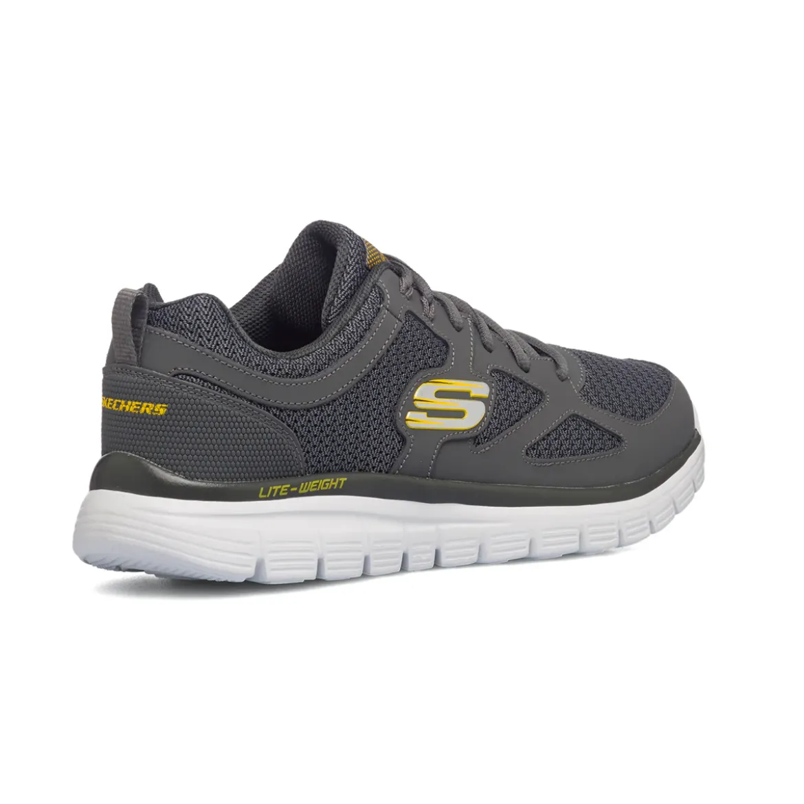 Scarpe da ginnastica grigie da uomo con soletta Memory Foam Skechers Burns - Agoura