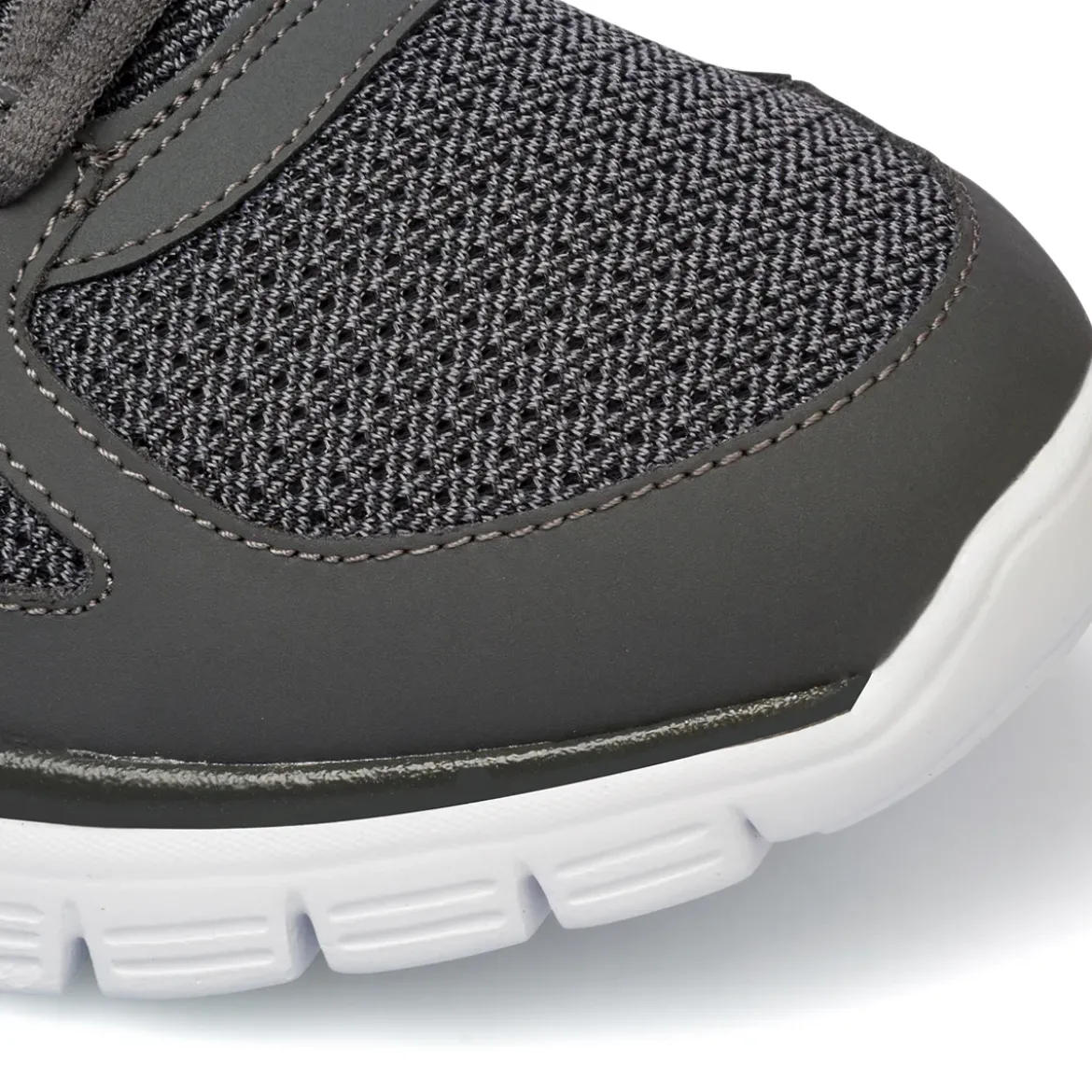 Scarpe da ginnastica grigie da uomo con soletta Memory Foam Skechers Burns - Agoura