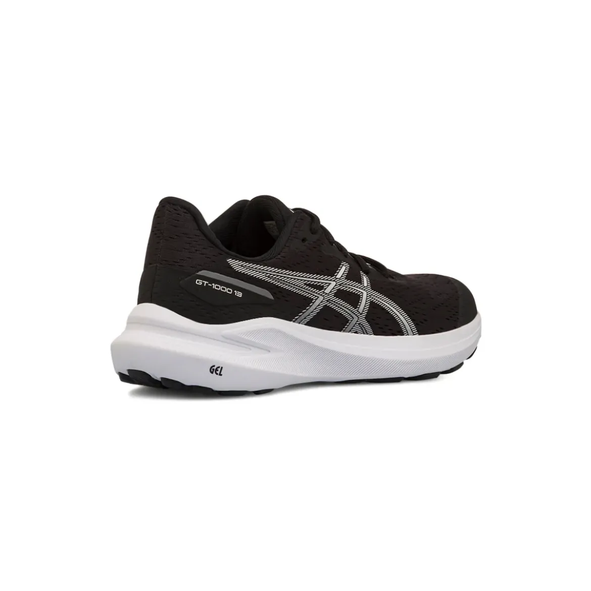Scarpe da ginnastica nere da ragazzo con logo GT-1000 13 GS Asics
