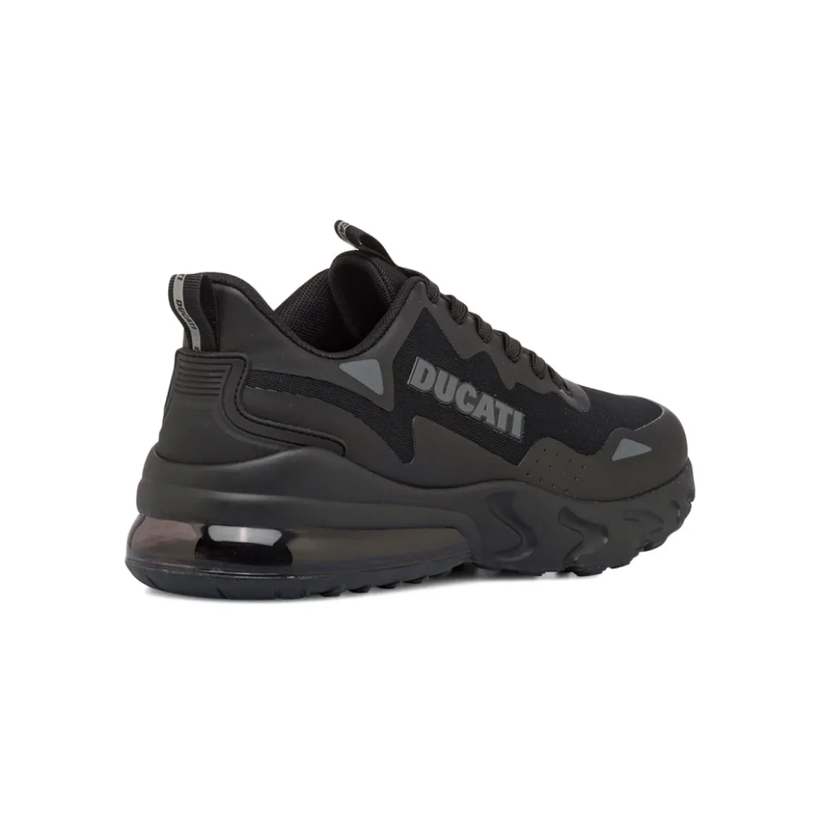 Scarpe da ginnastica nere da Uomo con logo laterale Ducati
