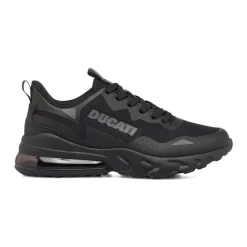 Scarpe da ginnastica nere da Uomo con logo laterale Ducati