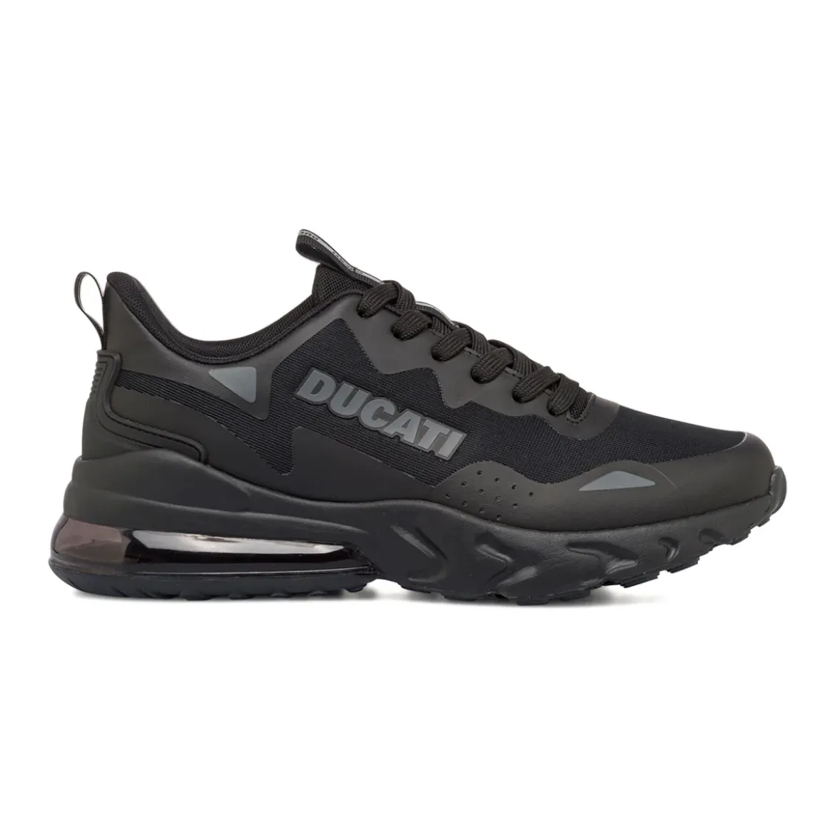 Scarpe da ginnastica nere da Uomo con logo laterale Ducati