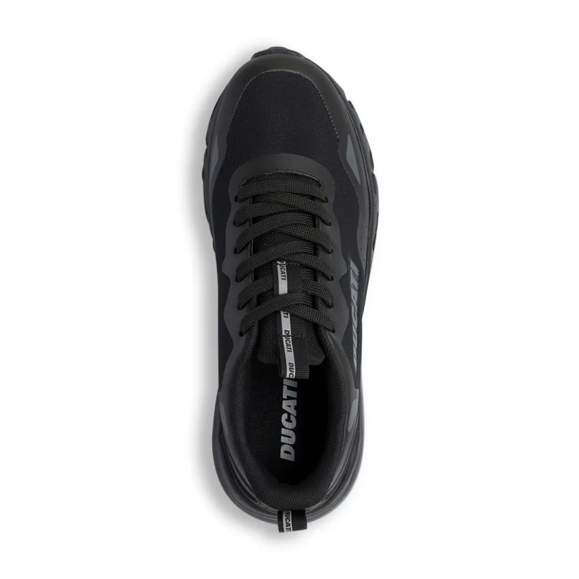 Scarpe da ginnastica nere da Uomo con logo laterale Ducati