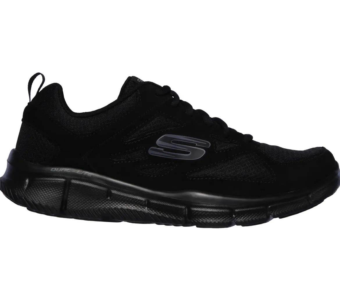 Scarpe da ginnastica nere da uomo con soletta memory comfort Skechers Track