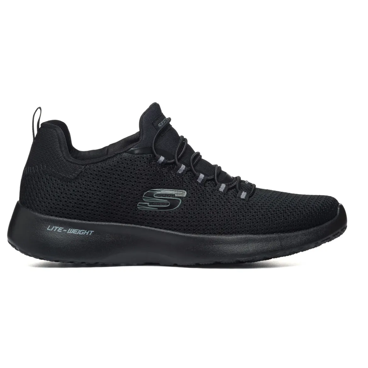 Scarpe da ginnastica nere da uomo con sottopiede Memory Foam Skechers Dynamight