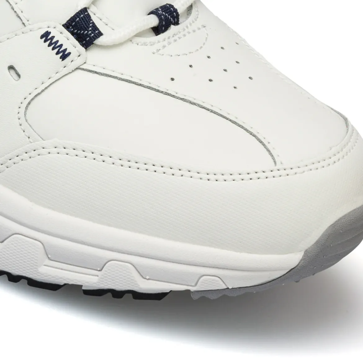 Scarpe da ginnastica Rétro bianche da uomo con soletta Memory Foam Skechers Oak Canyon