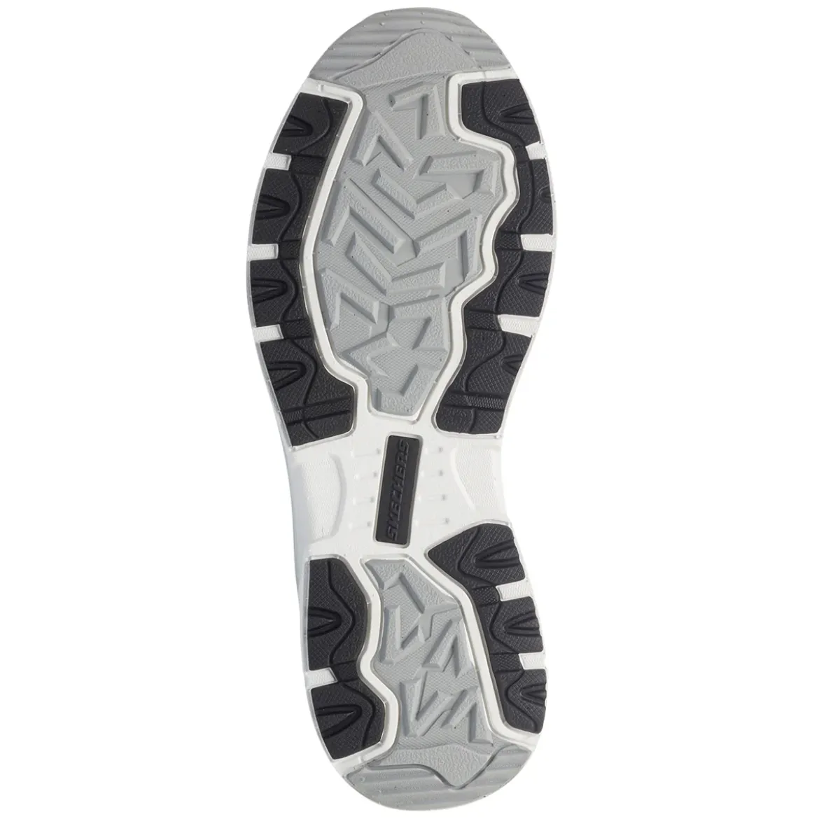Scarpe da ginnastica Rétro bianche da uomo con soletta Memory Foam Skechers Oak Canyon