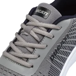 Scarpe da ginnastica uomo grigie con tomaia in mesh Ducati