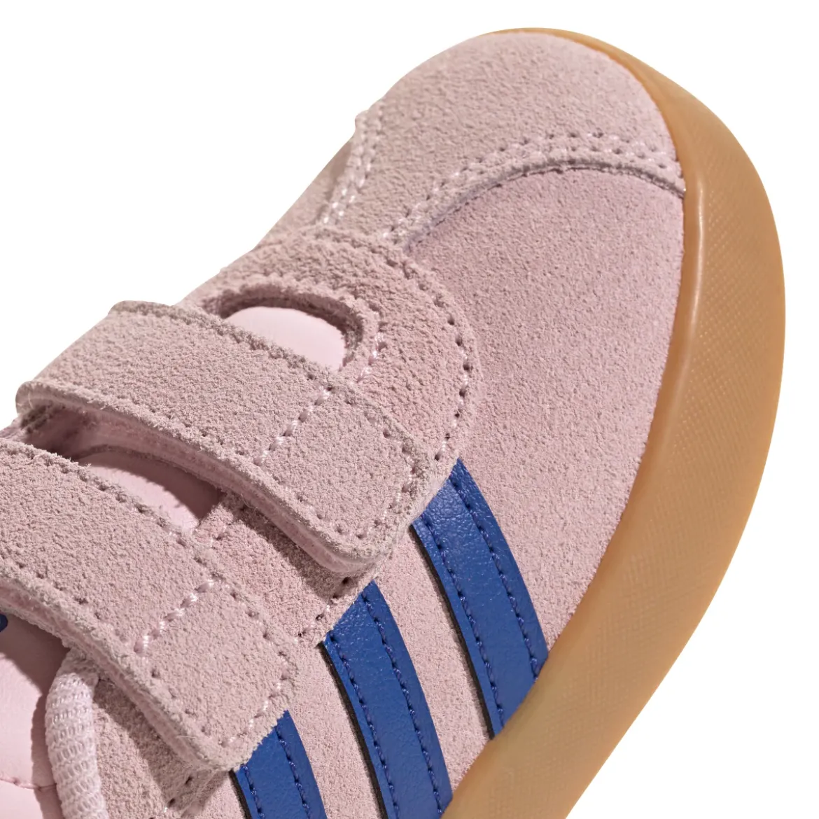 Scarpe da Primi Passi Bambina rosa con strappo adidas VL COURT 3.0
