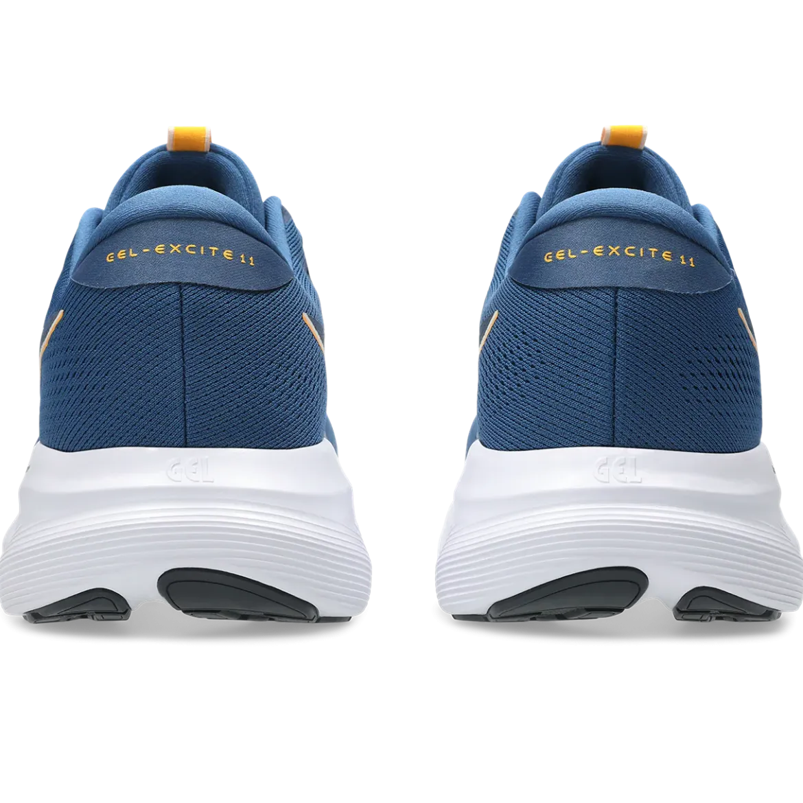 Scarpe da running da uomo blu Asics Gel-Excite 11 in tessuto mesh
