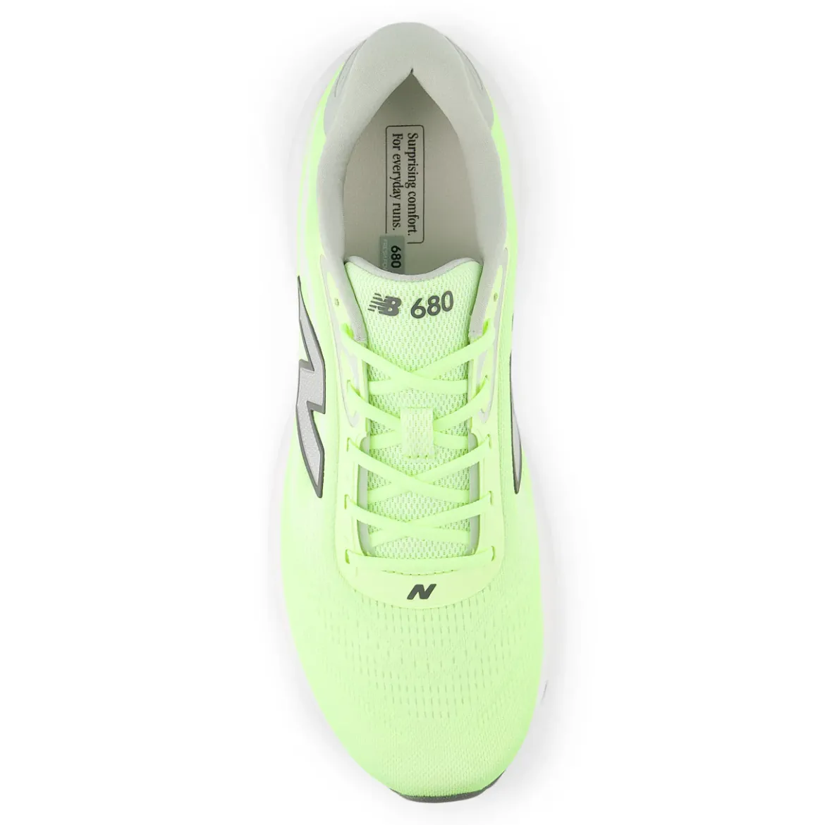 Scarpe da running da uomo New Balance 680 Fresh Foam giallo fluo