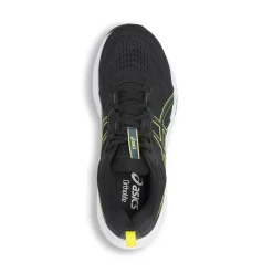 Scarpe da Running nere da Uomo con inserti giallo fluo Asics Gel-Contend 9