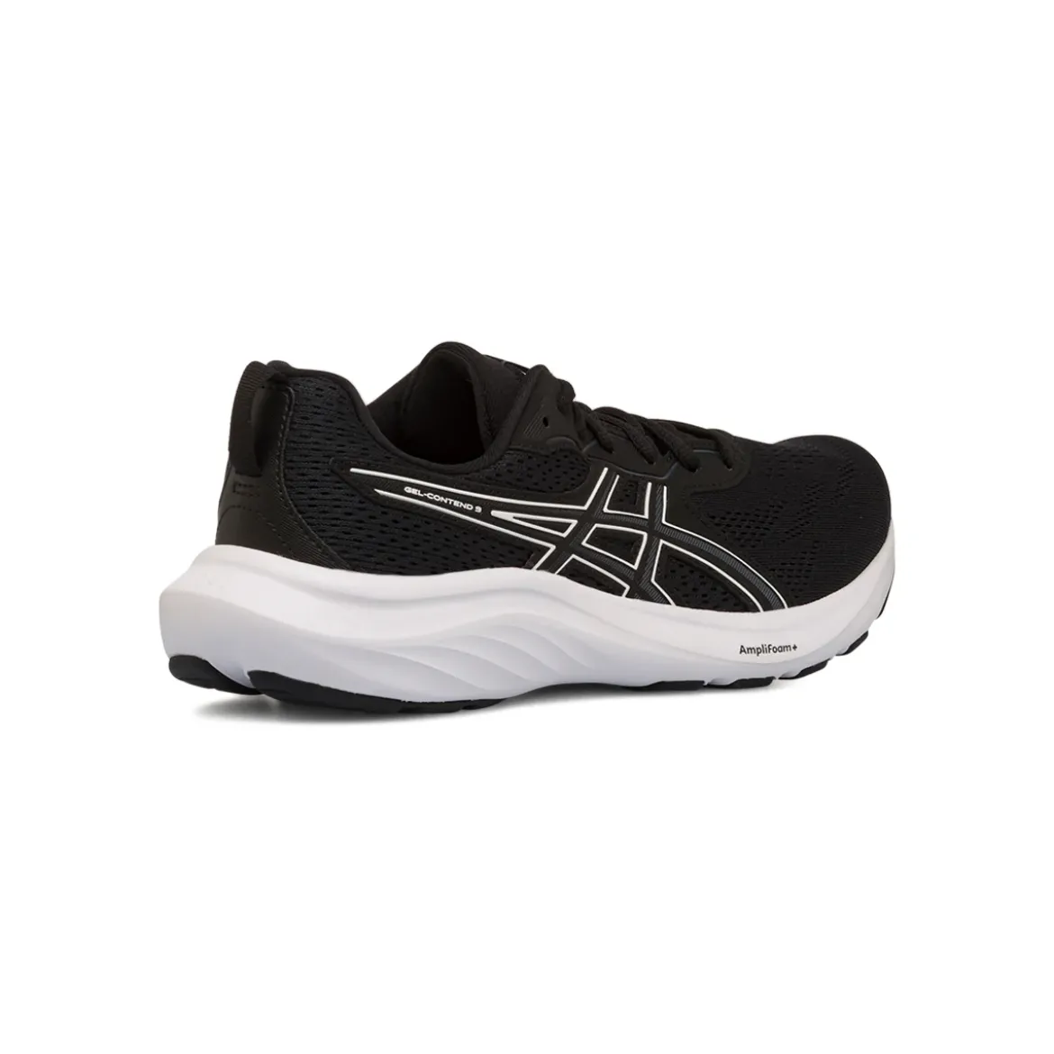 Scarpe da running nere da Uomo con logo Asics Gel-Contend 9