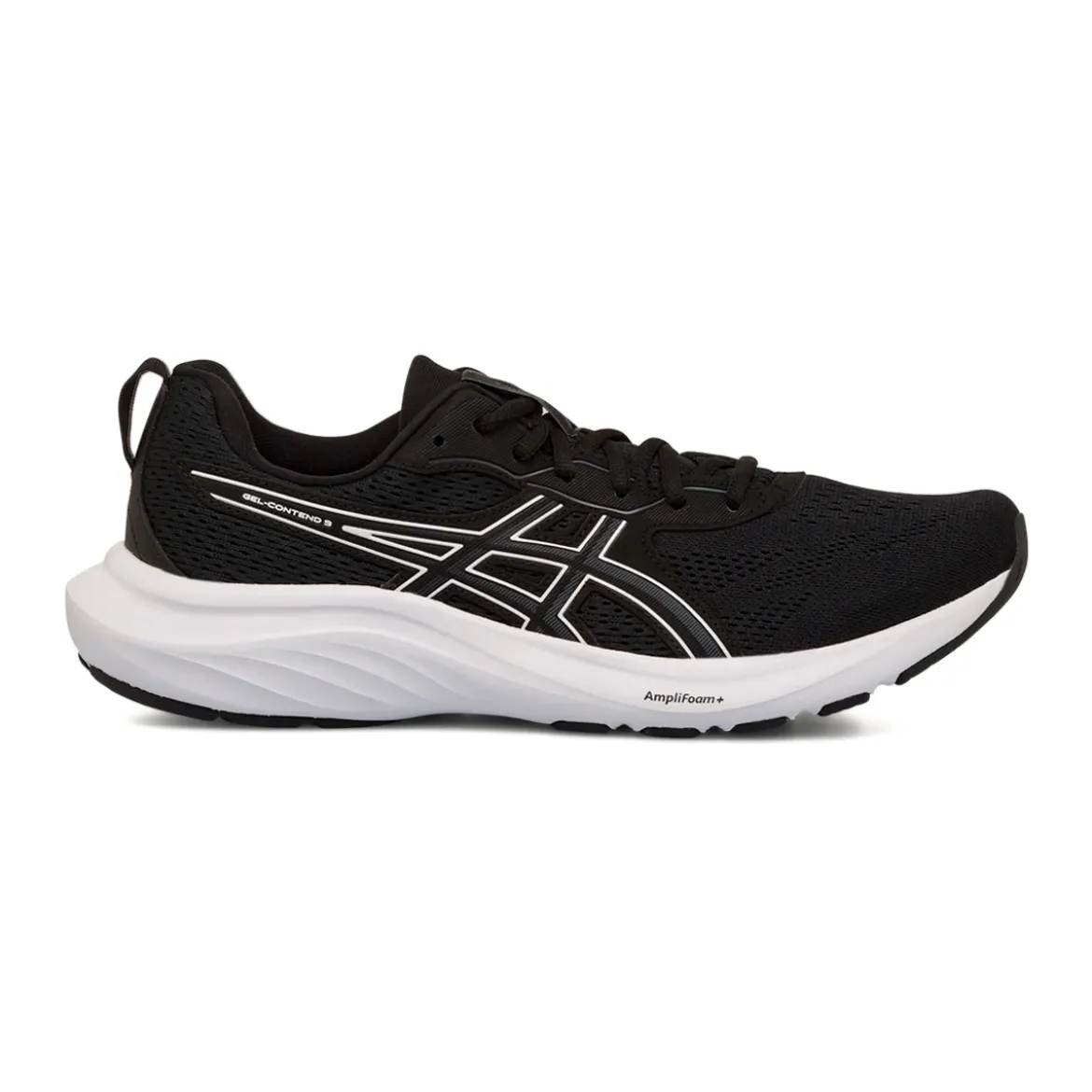 Scarpe da running nere da Uomo con logo Asics Gel-Contend 9