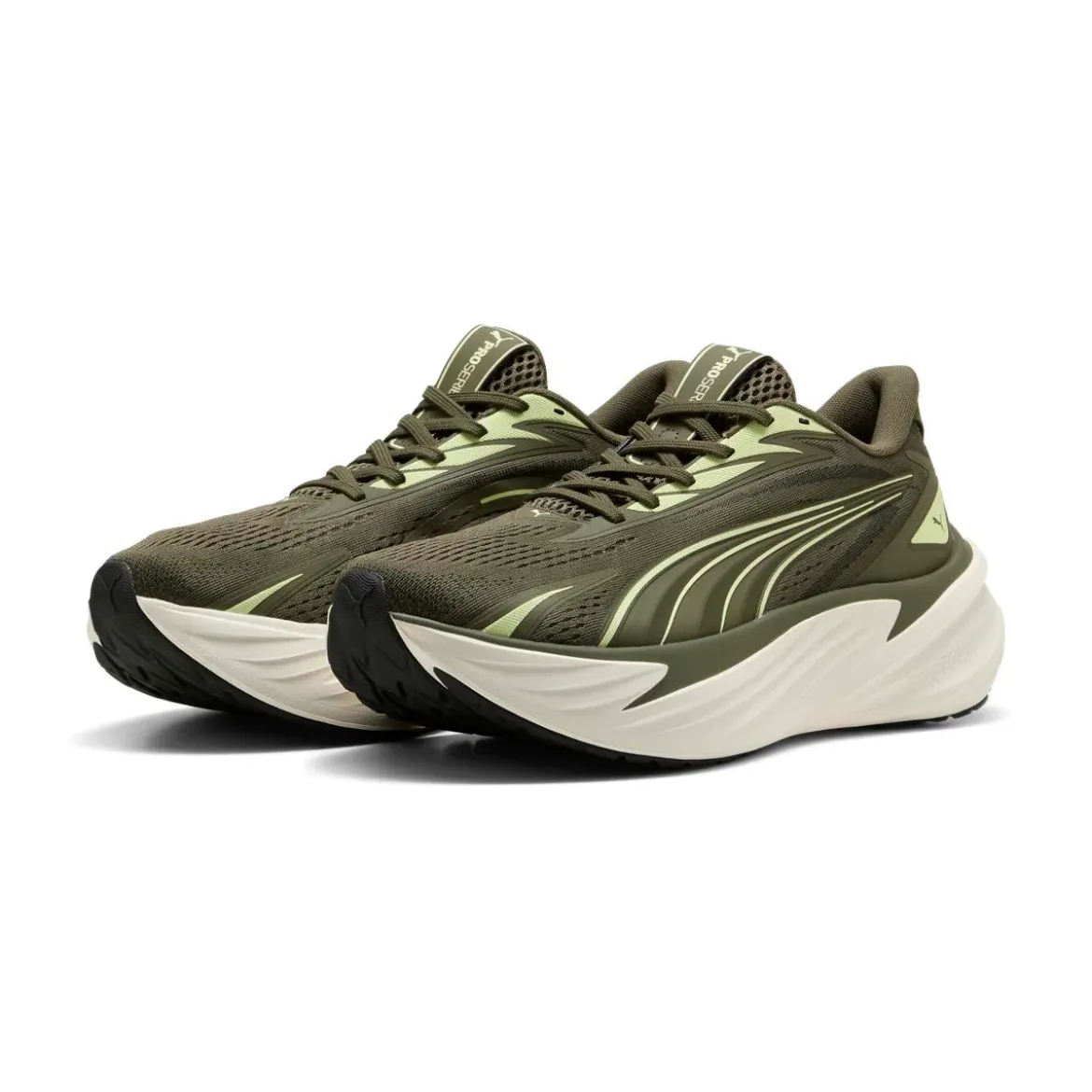 Scarpe da running Uomo verdi Puma Maxima con ammortizzazione PROFOAM