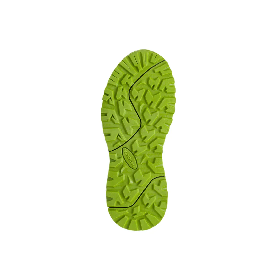 Scarpe da Trekking Bambino nere e verde fluo Trezeta Move WP