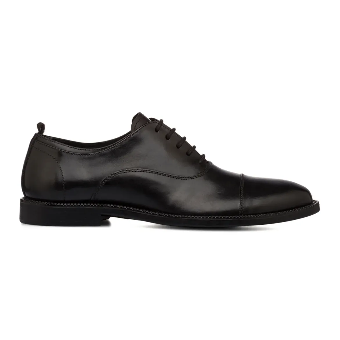 Scarpe Eleganti Uomo nere in Pelle con allacciatura oxford La Cuoieria
