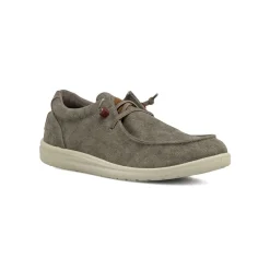 Scarpe grigie da Uomo in tela con lacci elastici Riflessi Urbani