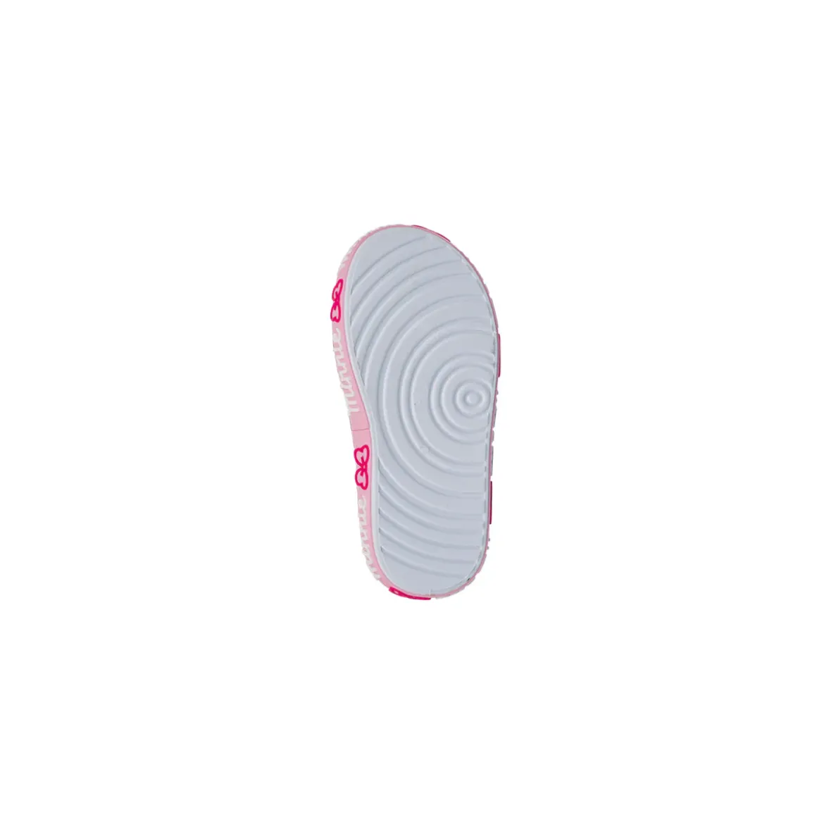 Scarpe Minnie rosa da Bambina con fiocco e chiusura con strappo
