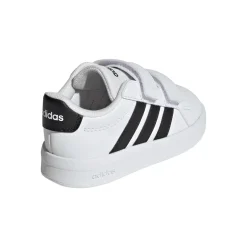 Scarpe Primi Passi Bambino bianche con strappo adidas Grand Court 3.0
