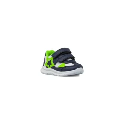 Scarpe Primi Passi Bambino Blu navy con stella verde Chicco