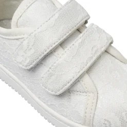 Scarpe Primi Passi da bambina Le scarpe di Alice bianche in pizzo