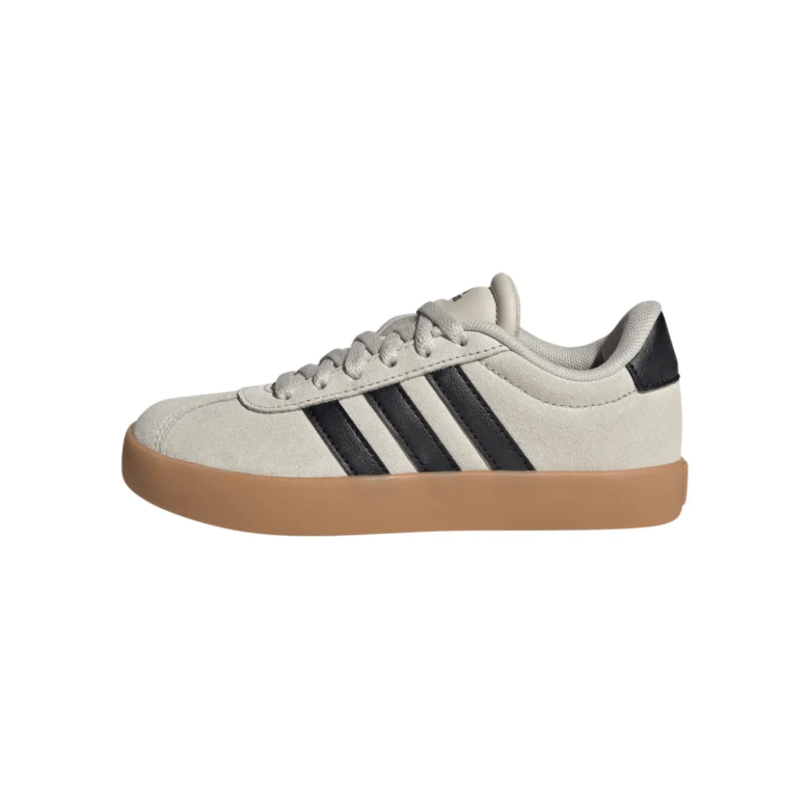 Scarpe Ragazzo Beige effetto Scamosciato adidas VL Court 3.0
