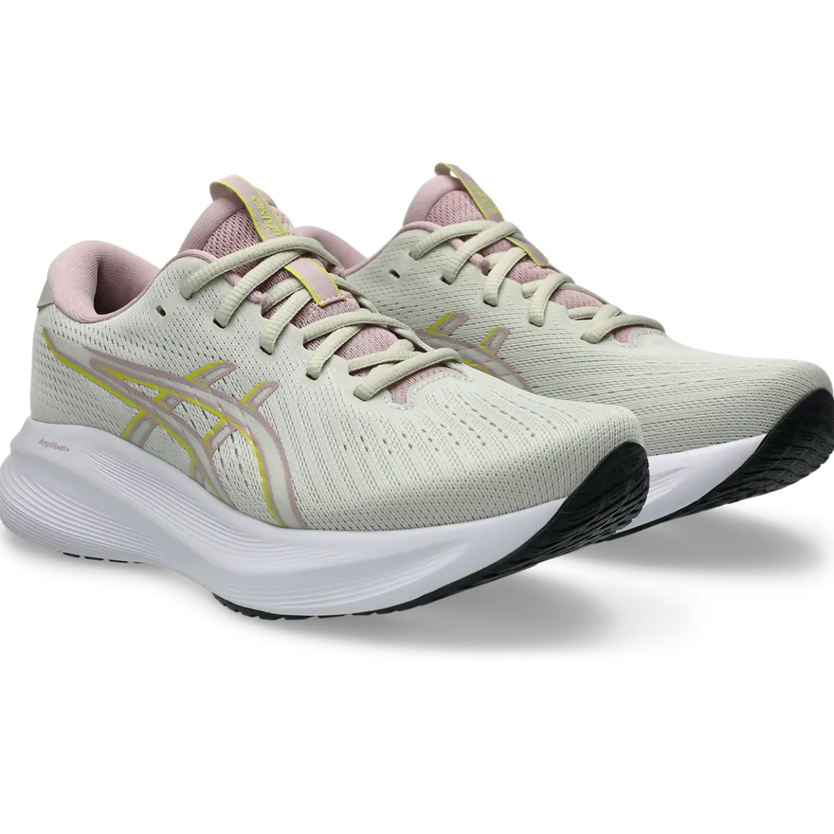 Scarpe running da donna Asics Gel-Excite 11 beige con dettagli rosa