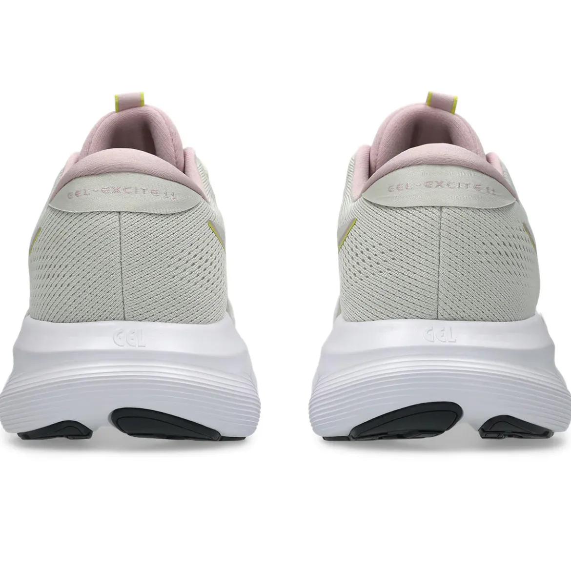 Scarpe running da donna Asics Gel-Excite 11 beige con dettagli rosa