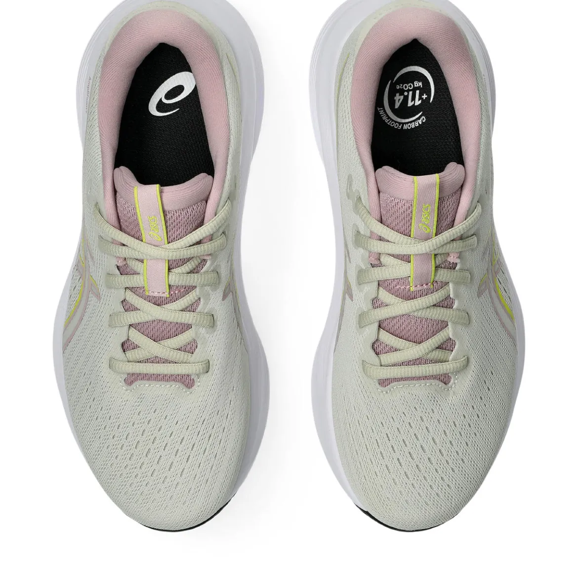 Scarpe running da donna Asics Gel-Excite 11 beige con dettagli rosa
