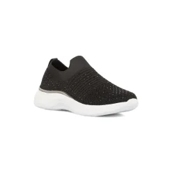 Scarpe Slip-on nere da Donna con dettaglio strass e memory foam Lumberjack Keira