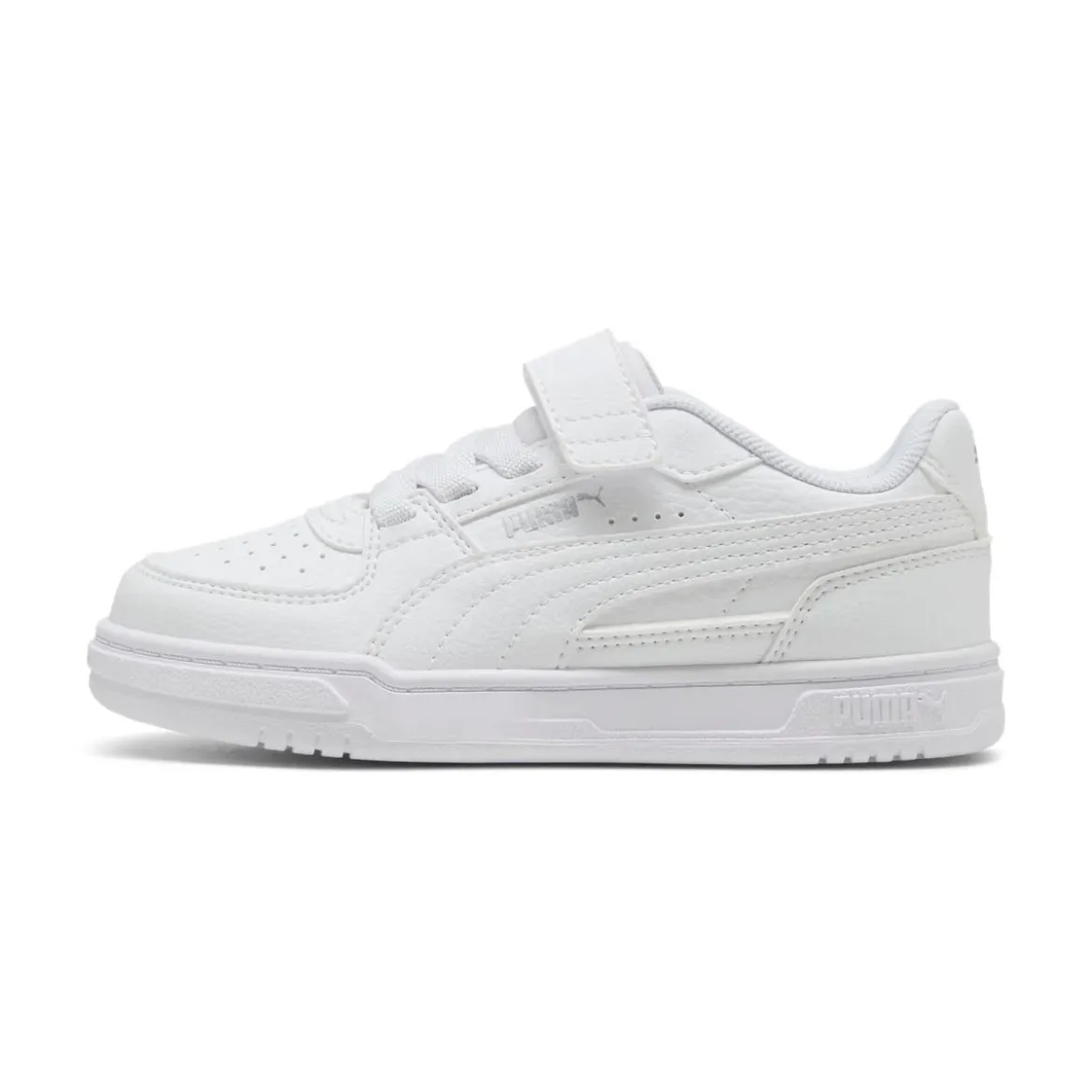 Scarpe sport Bambina Bianche con chiusura strappo Puma Caven III