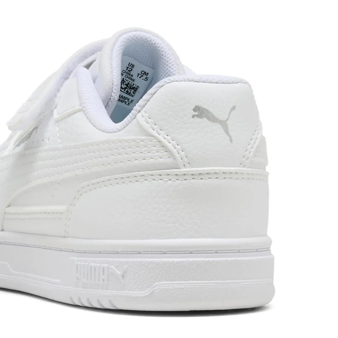 Scarpe sport Bambina Bianche con chiusura strappo Puma Caven III