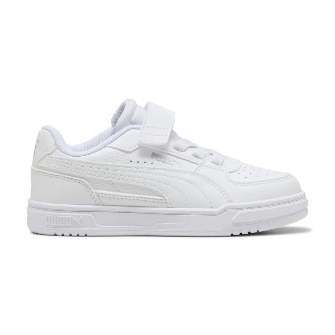 Scarpe sport Bambina Bianche con chiusura strappo Puma Caven III