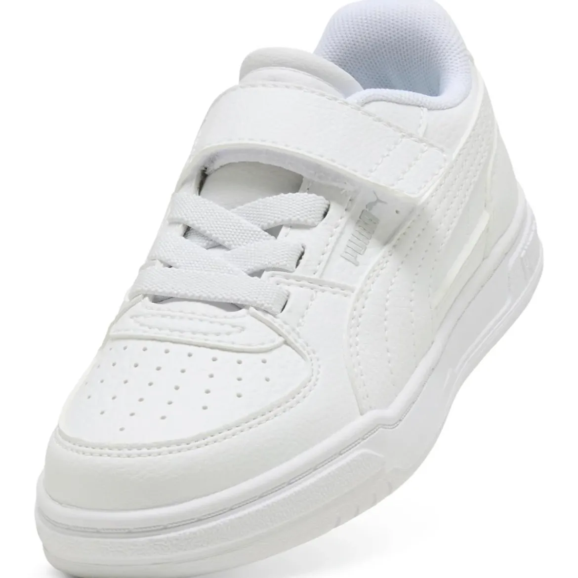 Scarpe sport Bambina Bianche con chiusura strappo Puma Caven III