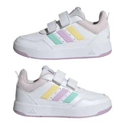 Scarpe sportive Bambina Bianche e Lilla con Strappo adidas Tensaur 3