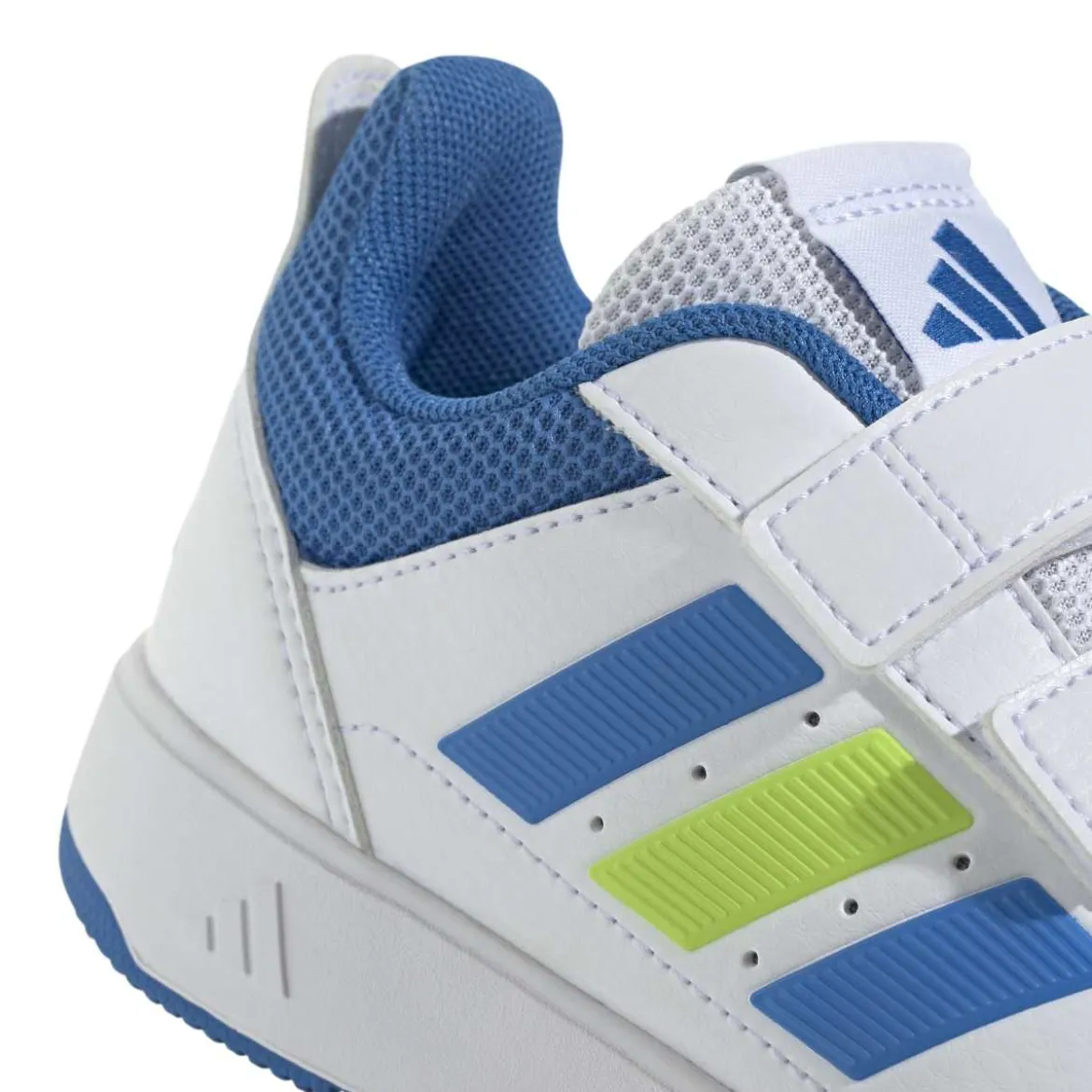 Scarpe sportive Bambino Bianche e Blu con Strappo adidas Tensaur 3