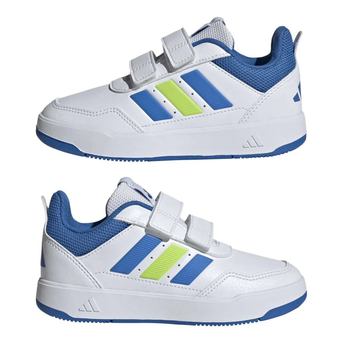Scarpe sportive Bambino Bianche e Blu con Strappo adidas Tensaur 3