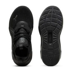 Scarpe sportive da Ragazzo nere in tessuto mesh Softride Enzo 5 Puma
