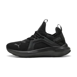 Scarpe sportive da Ragazzo nere in tessuto mesh Softride Enzo 5 Puma