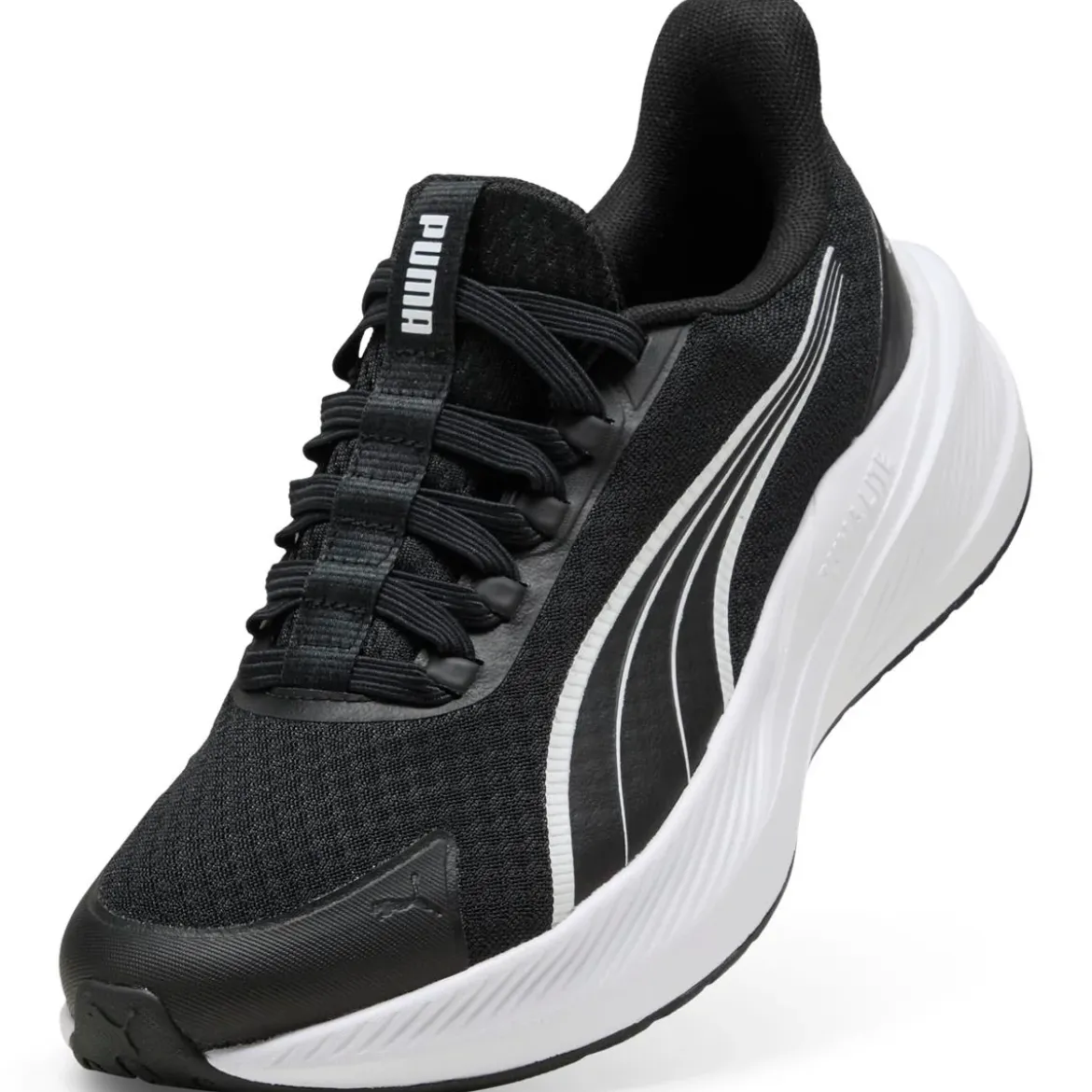 Scarpe sportive da ragazzo nere Puma Dasher Lite SLIPTECH