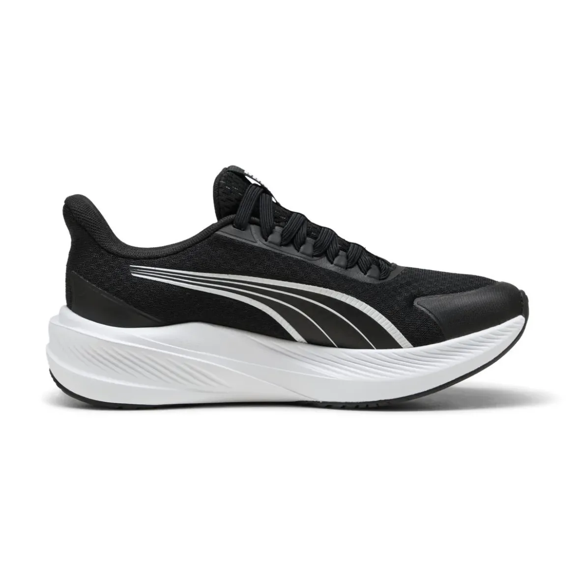 Scarpe sportive da ragazzo nere Puma Dasher Lite SLIPTECH