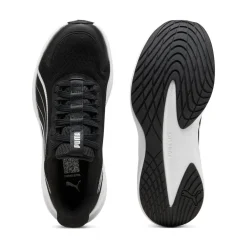 Scarpe sportive da ragazzo nere Puma Dasher Lite SLIPTECH