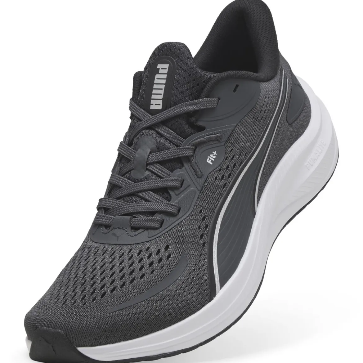 Scarpe sportive da Uomo grigie in mesh Puma Skyrocket Lite 2