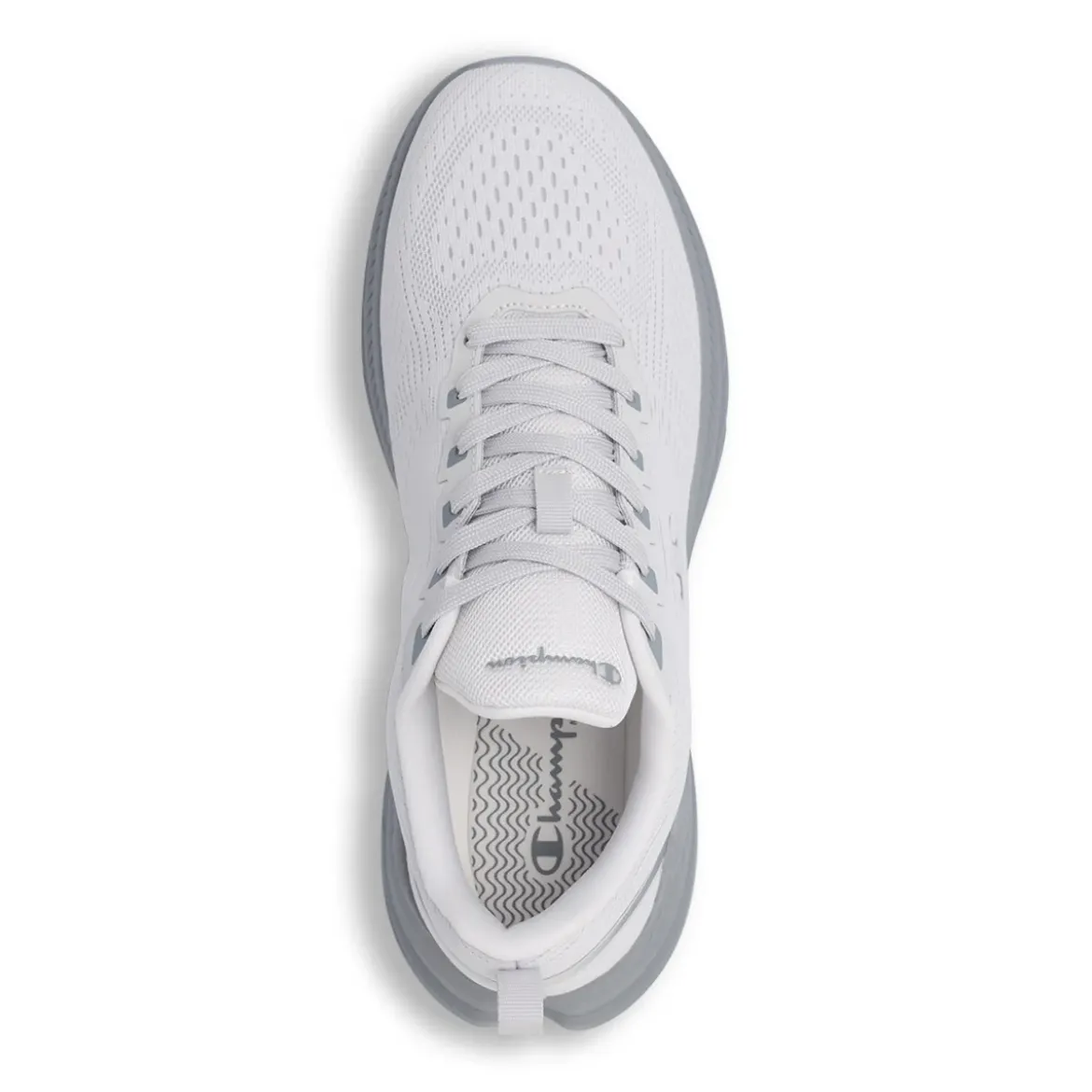 Scarpe sportive da Uomo grigie in tessuto mesh Champion