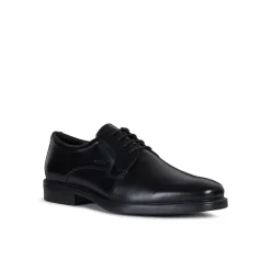Scarpe stringate Nere da Uomo con suola traspirante Geox
