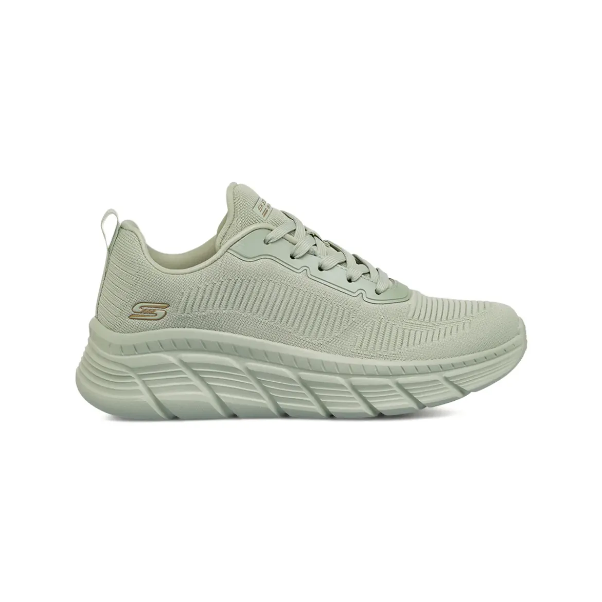 Scarpe Verdi da Donna in tessuto mesh con Memory Foam Skechers