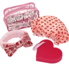 Set beauty da viaggio rosa con spugna e fascia doccia Camomilla Milano